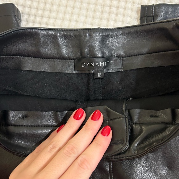 Dynamite Giselle faux leather pants - Picture 4 of 6